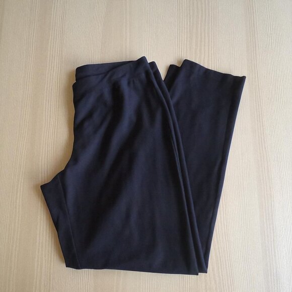 Eileen Fisher Stretch Crepe Pants - Navy - Size Medium - Pre-owned (GUC) - Picture 4 of 9